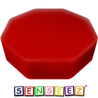 Senseez Vibrating Cushions Originals Red Octagon