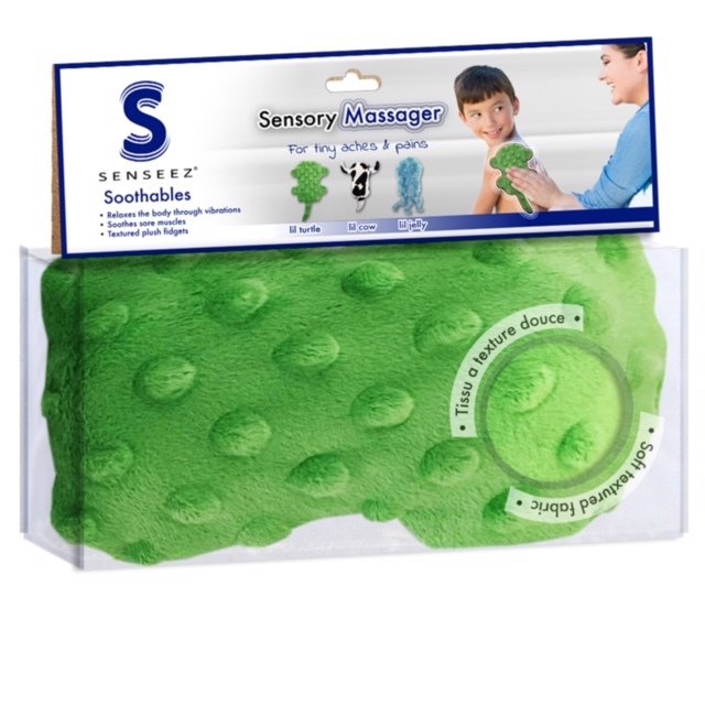 Senseez Soothables – Mini Handheld Vibrating Massager turtle pack