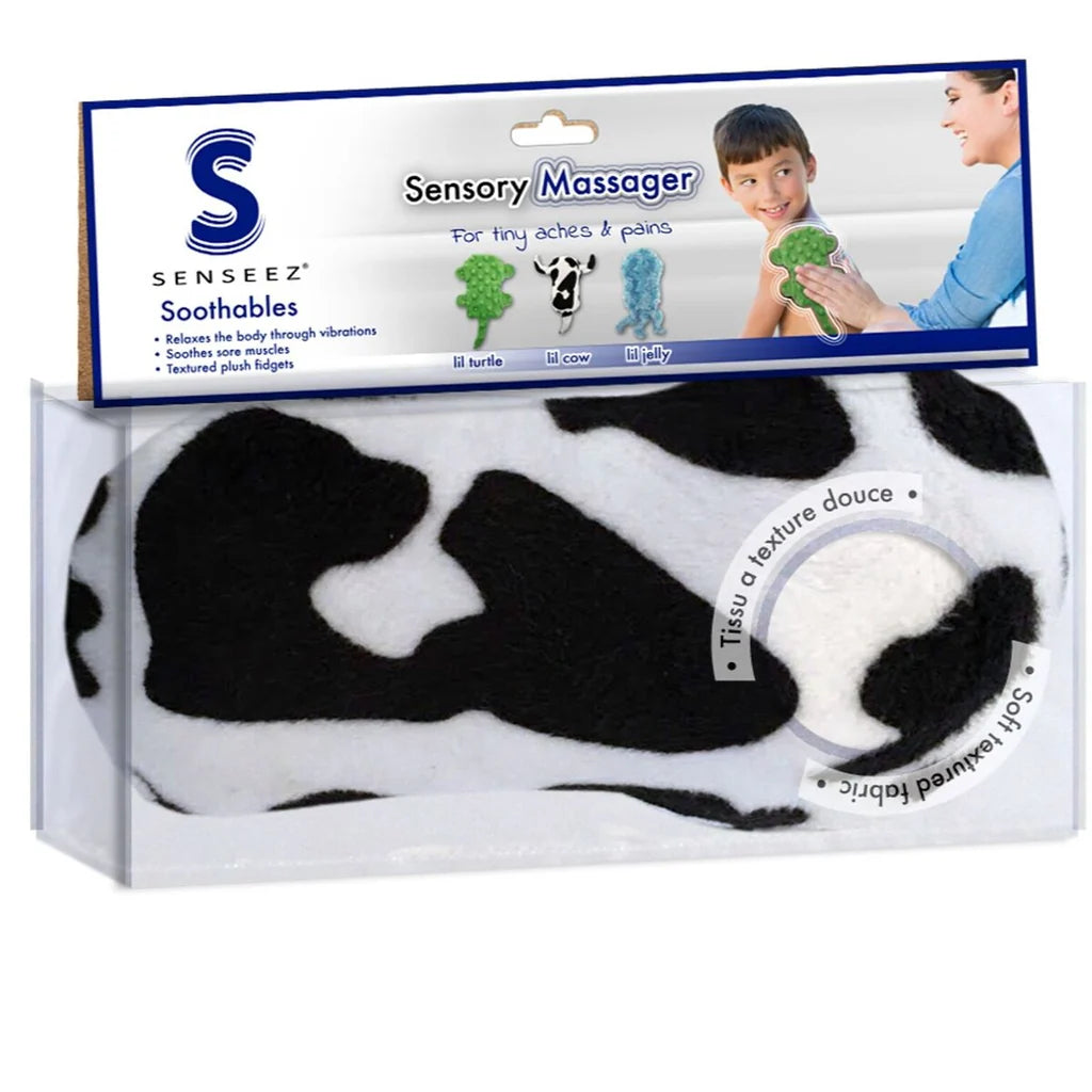 Senseez Soothables – Mini Handheld Vibrating Massager cow pack