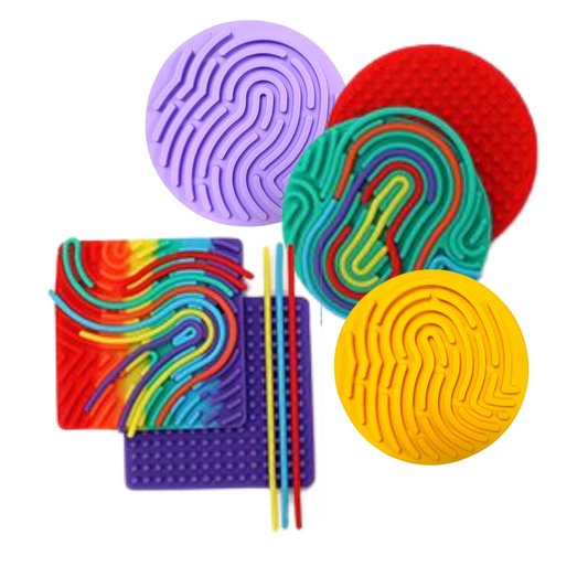 Sensory Activity Board Kit SQUARE AND ROUND