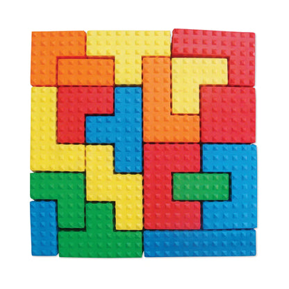 Sensory Puzzle Blocks Built together
