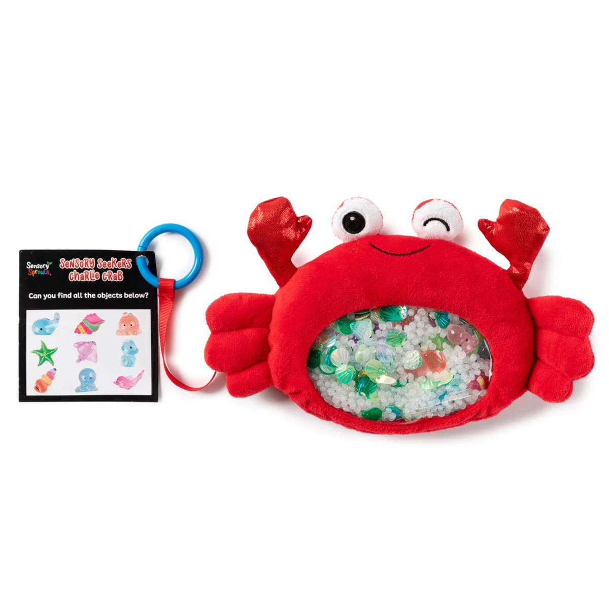 Sensory Seekers Interactive seek and find toy crab