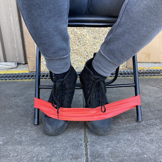 Sensory Sensations Fidget Bands on chair