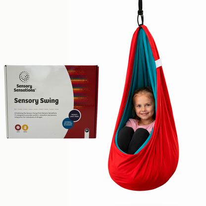 Sensory Sensations girl in therapy swing main image