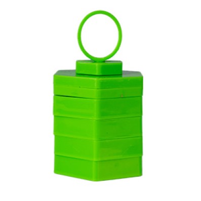 Sensory Stack Lantern Green Hexagon