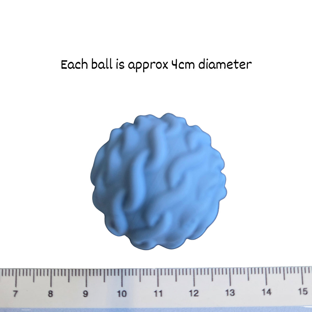 Magnetic Silicone Tactile Fidget Balls – 4 Pack