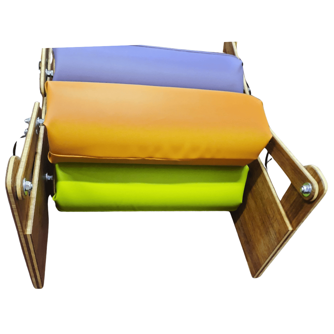 Sensory Pressure Roller orange and green