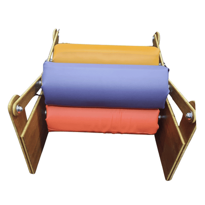 Sensory pressure roller red and purple rollers
