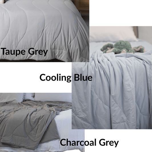 Cooling blanket colour options