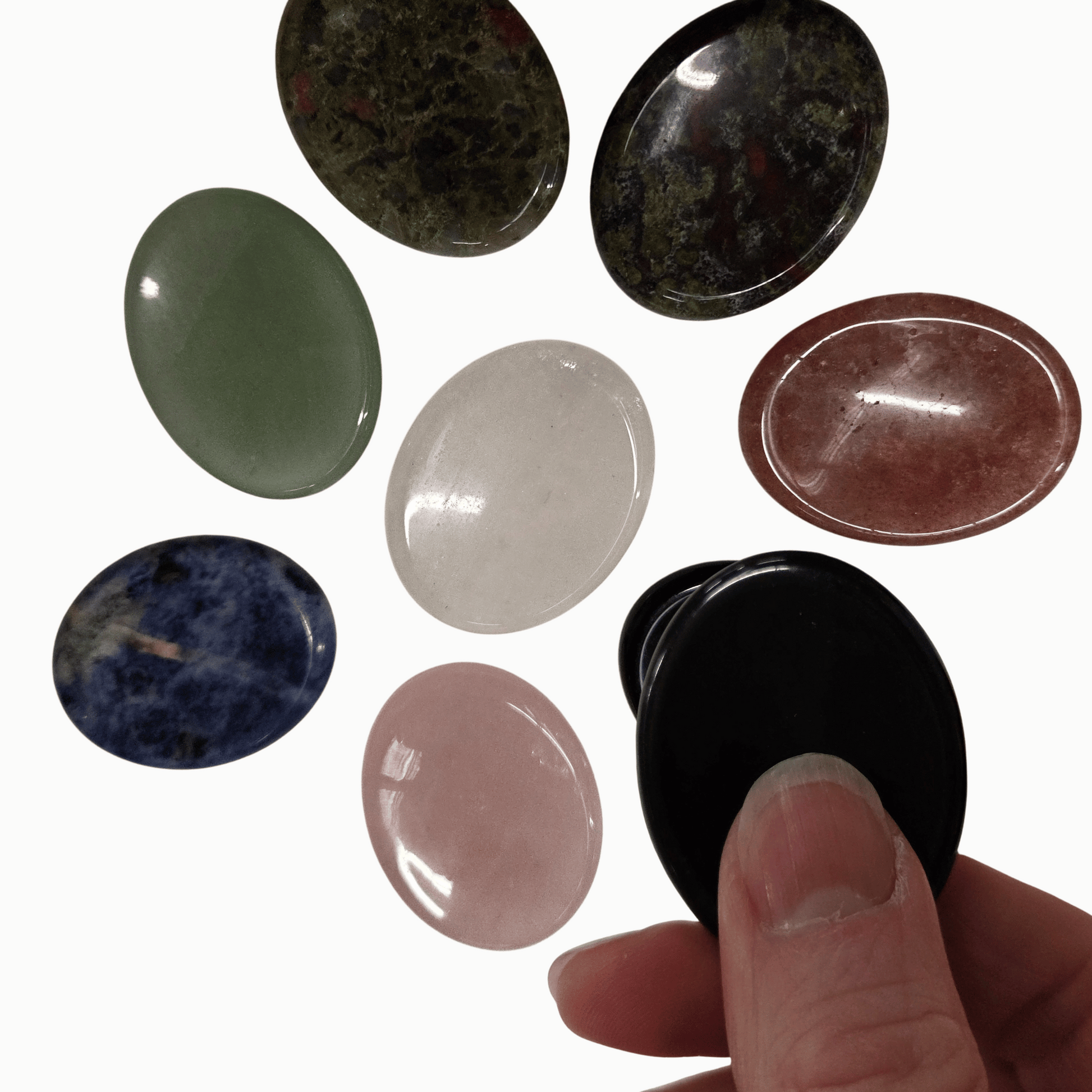 Sensory Street Calming Worry Stone Midnight