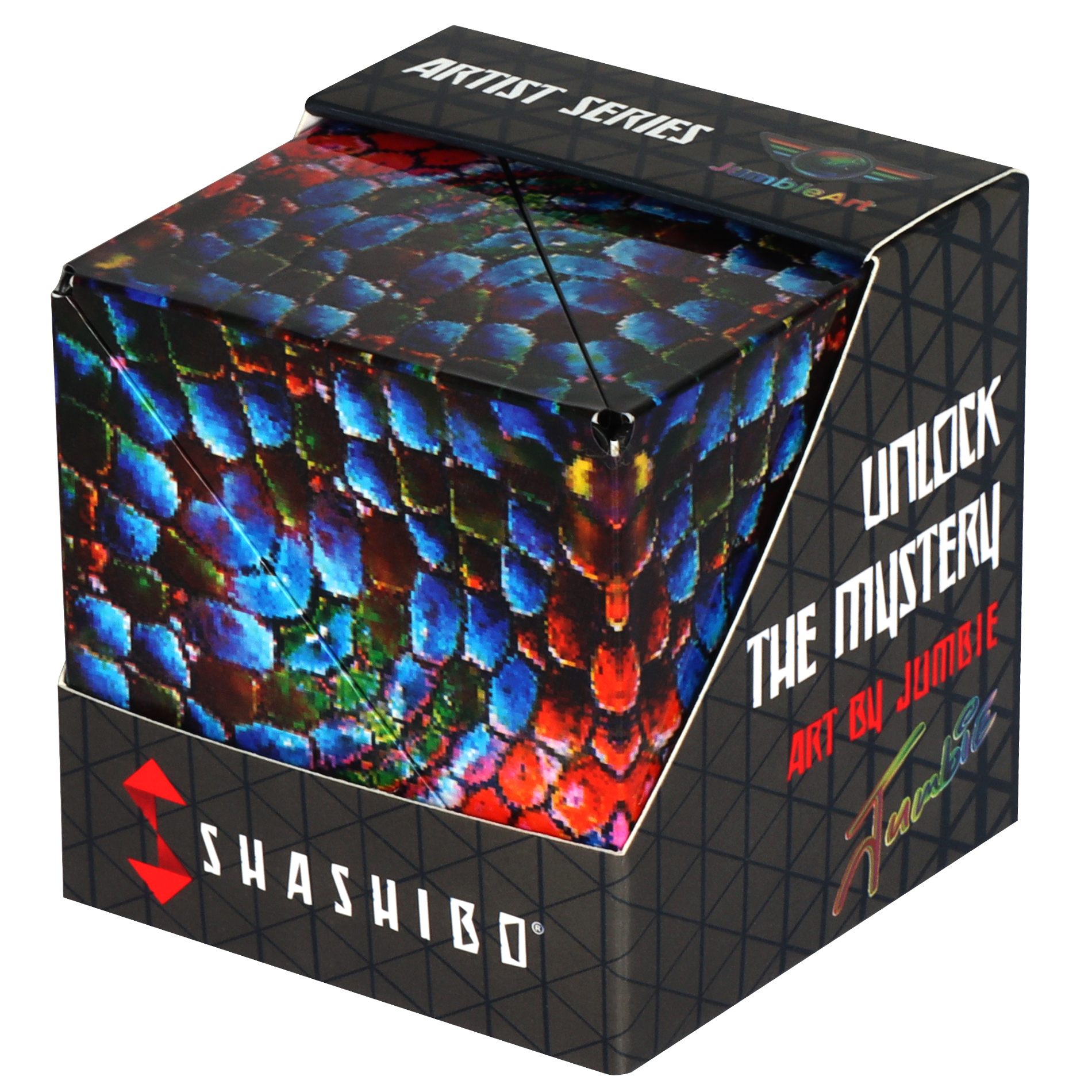 Original Shashibo magnetic cube Chameleon