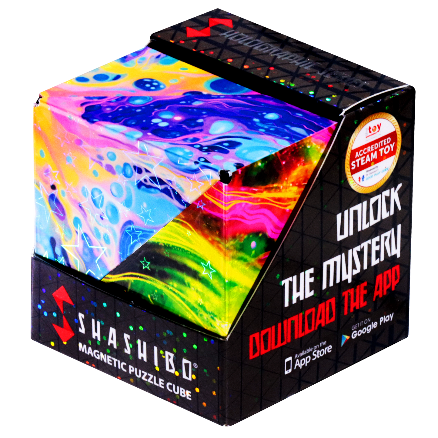 Original Shashibo magnetic cube Cosmos
