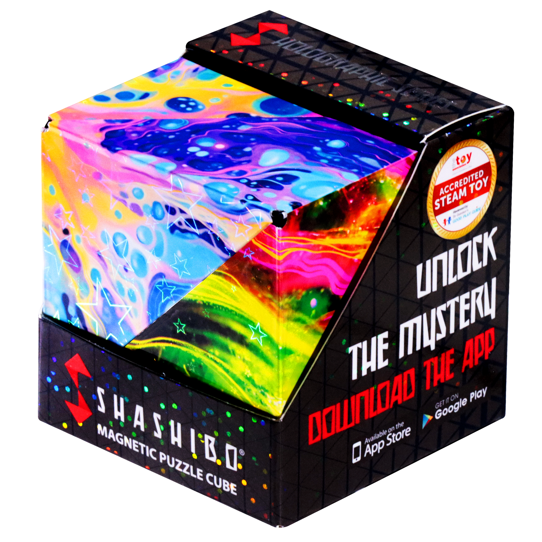 Original Shashibo magnetic cube Cosmos