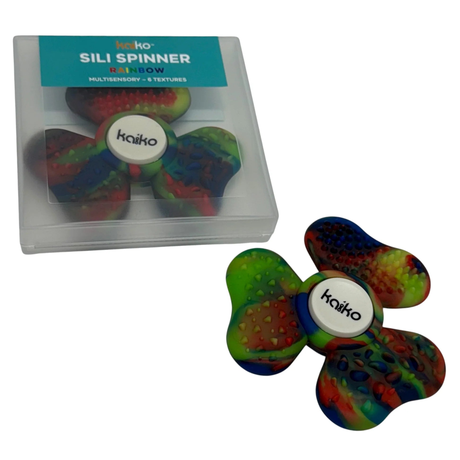 Kaiko Silicone Sili Fidget Spinner in box