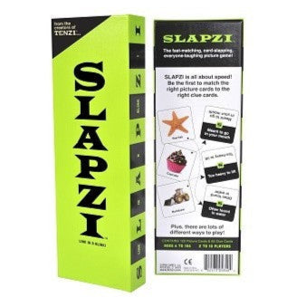 Slapzi Card Game Back of Box