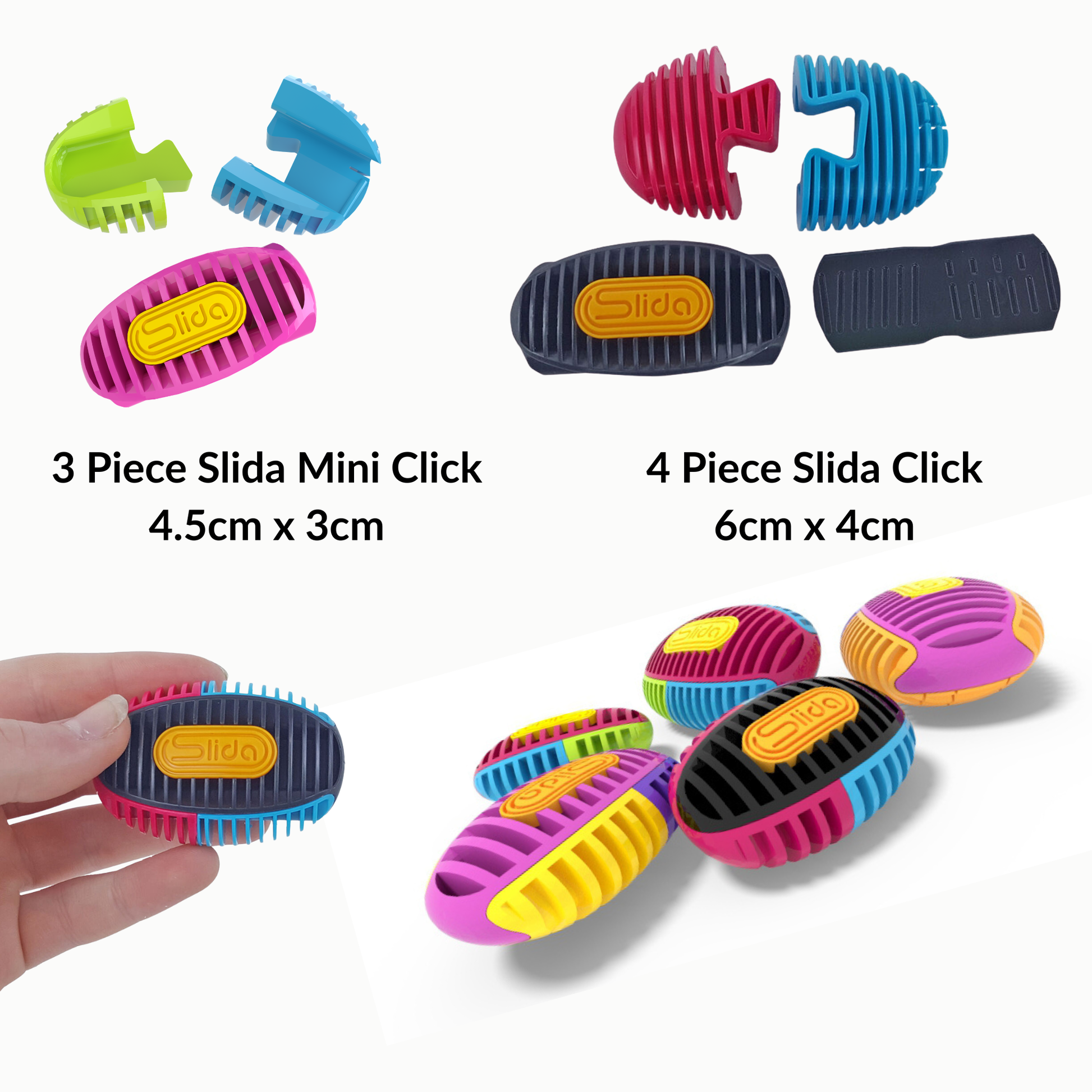 Slida Click Puzzle 3 and 4 piece
