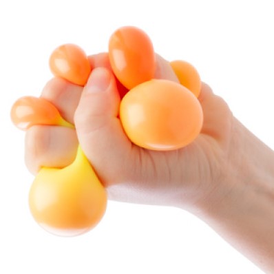 Smoosho Colour Change Balls Yellow orange