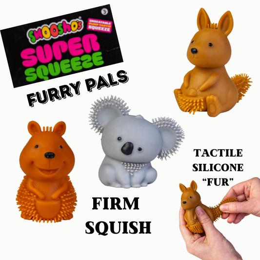 Smoosho Furry Pals Quokka Koala, Kangaroo
