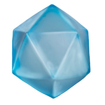 Smoosho Polyhedron Jelly Squishy Blue