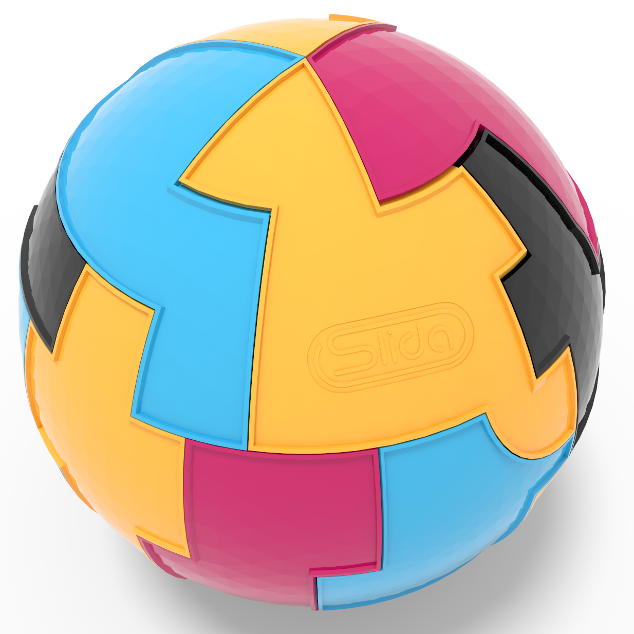 Slida Snap and wrap 3d interlocking fidget puzzle gumball