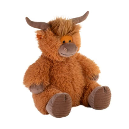 Snuggleluvs Weighted Plush Highland Cow