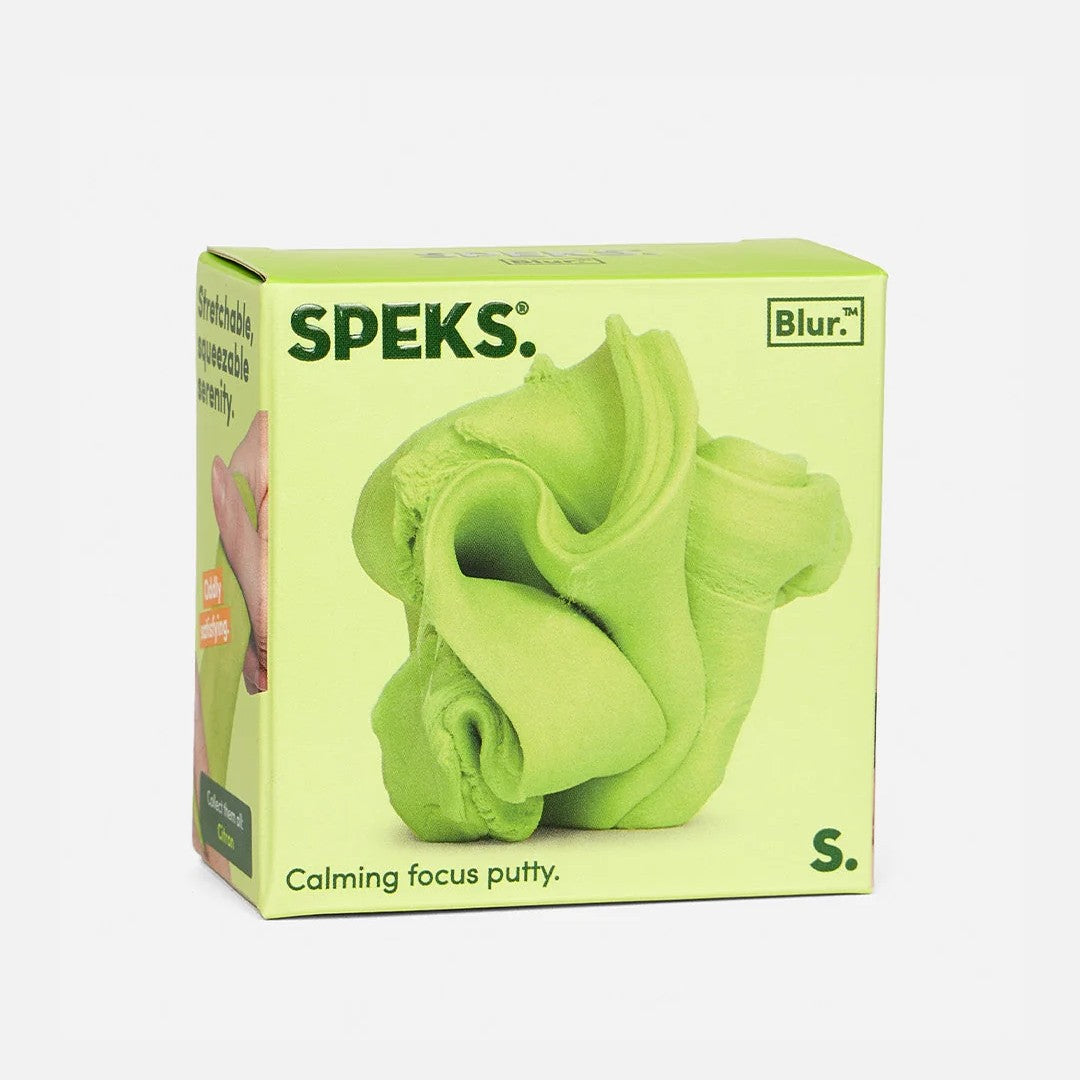 Speks Blur Focus Putty citron green
