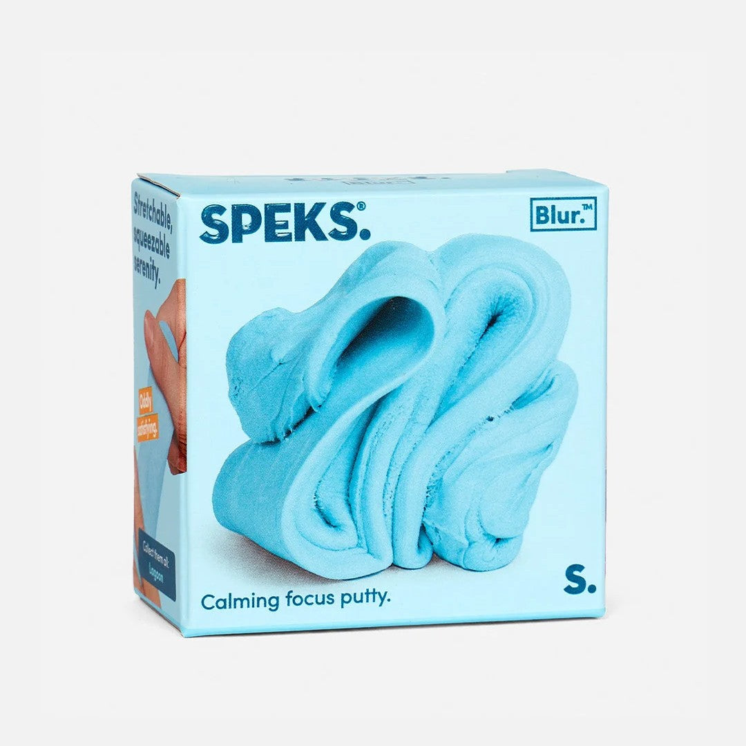 Speks Blur Focus Putty lagoon blue