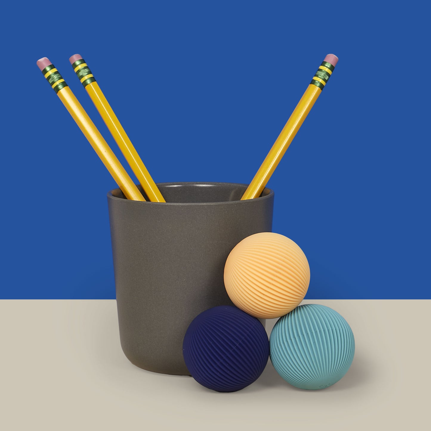 Speks Odds Silicone Magnetic Fidget Vivid on desk
