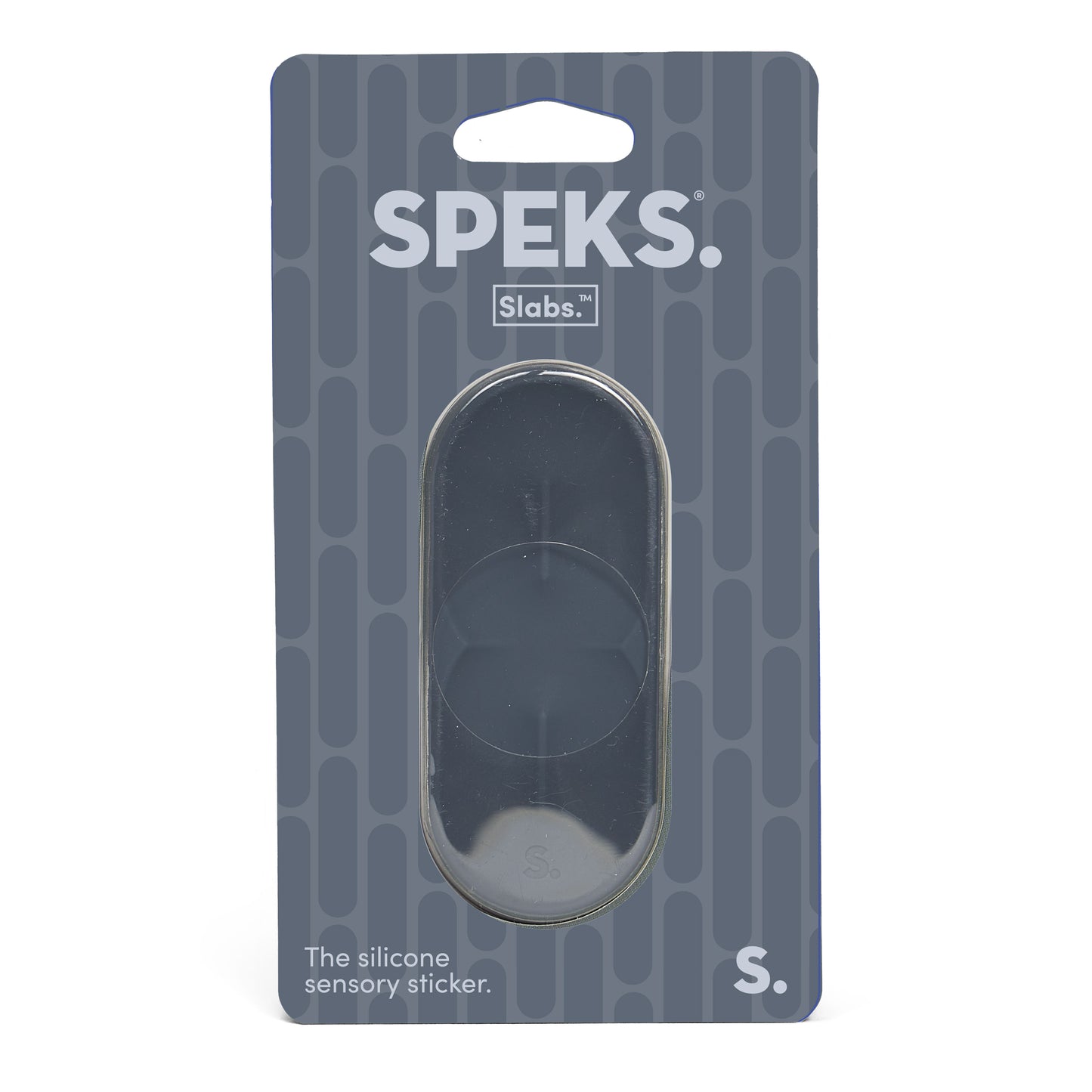 Speks Slabs Silicon Sensory Stickers tab path grey