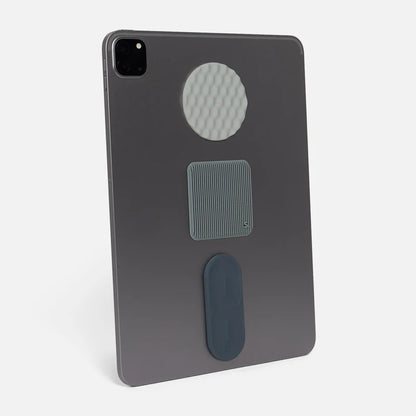 Speks Slabs Silicon Sensory Stickers on tablet