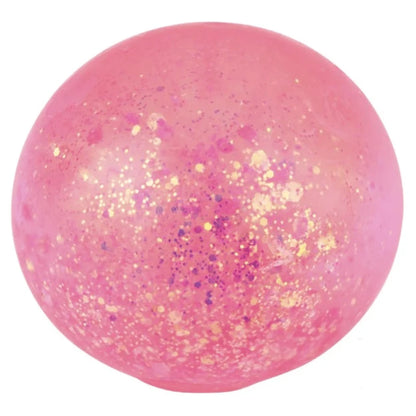 Squeeze Sugar Glitter Balls Pink