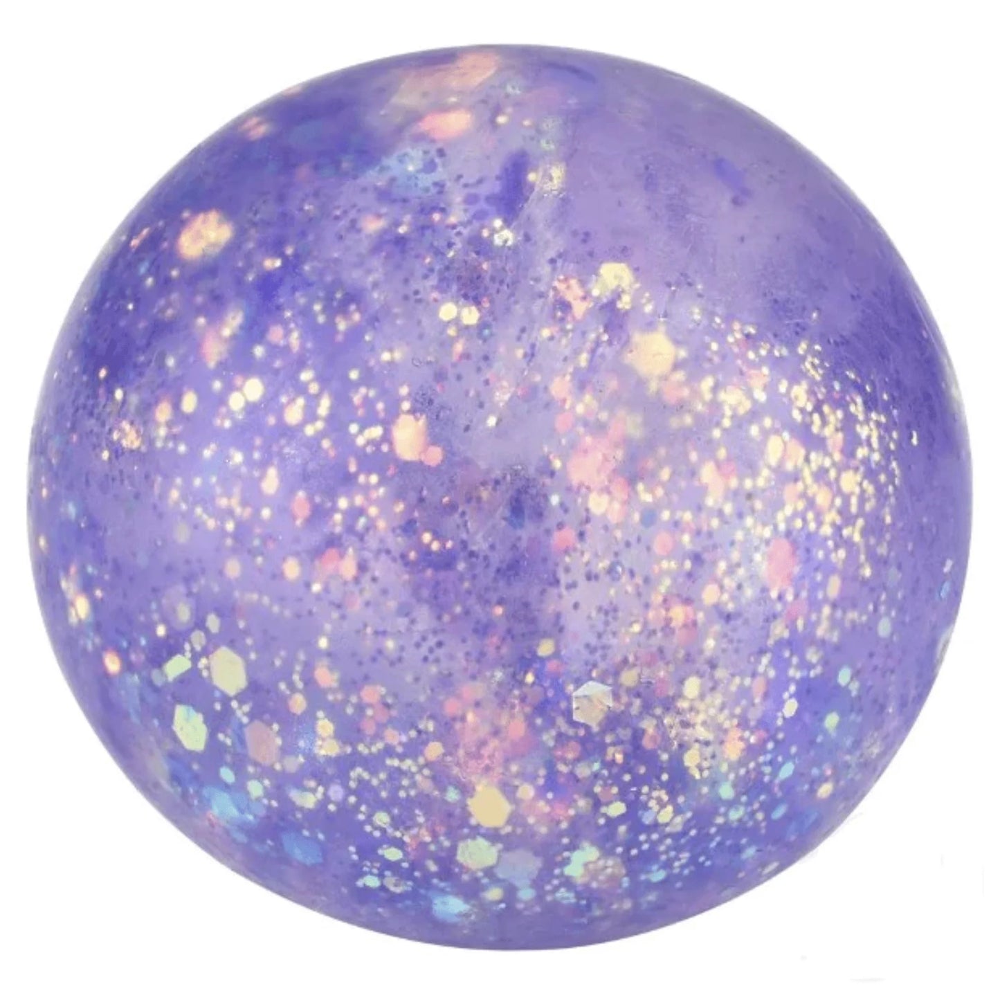 Squeeze Sugar Glitter Balls Purple