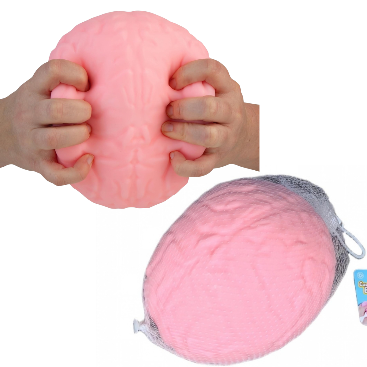 Jumbo Brain Squishy 15cm