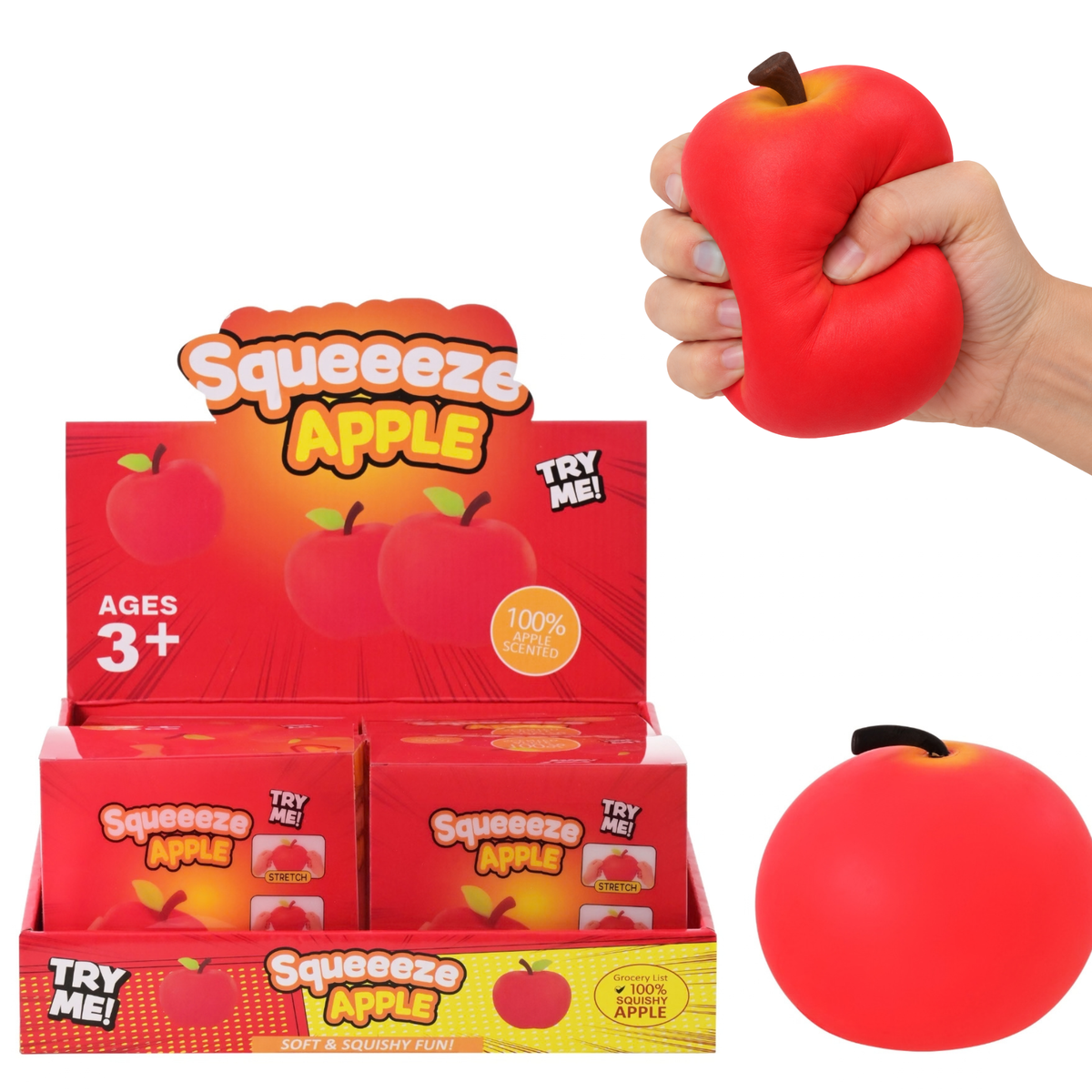 Jumbo Apple Squishy 15cm 