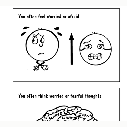 Starving the Anxiety Gremlin Book for children Sample pages 1