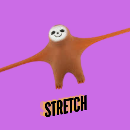 Stretch and smash sloth being stretched