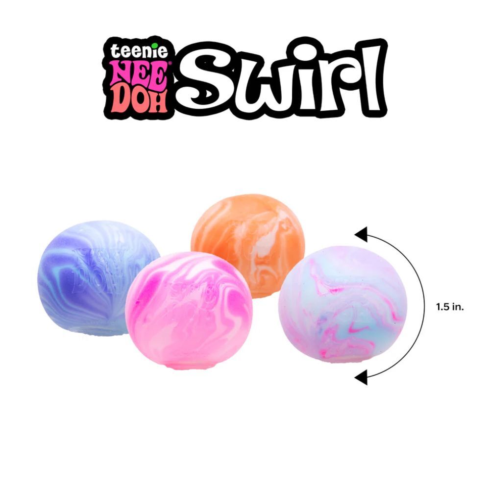Swirl Teenie (Multi-Pack) Nee Doh Size