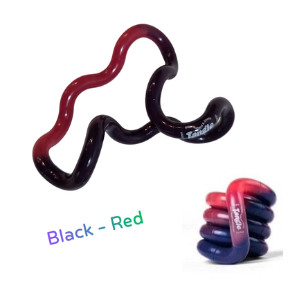 Tangle Jnr Fidget Colour change Black to red