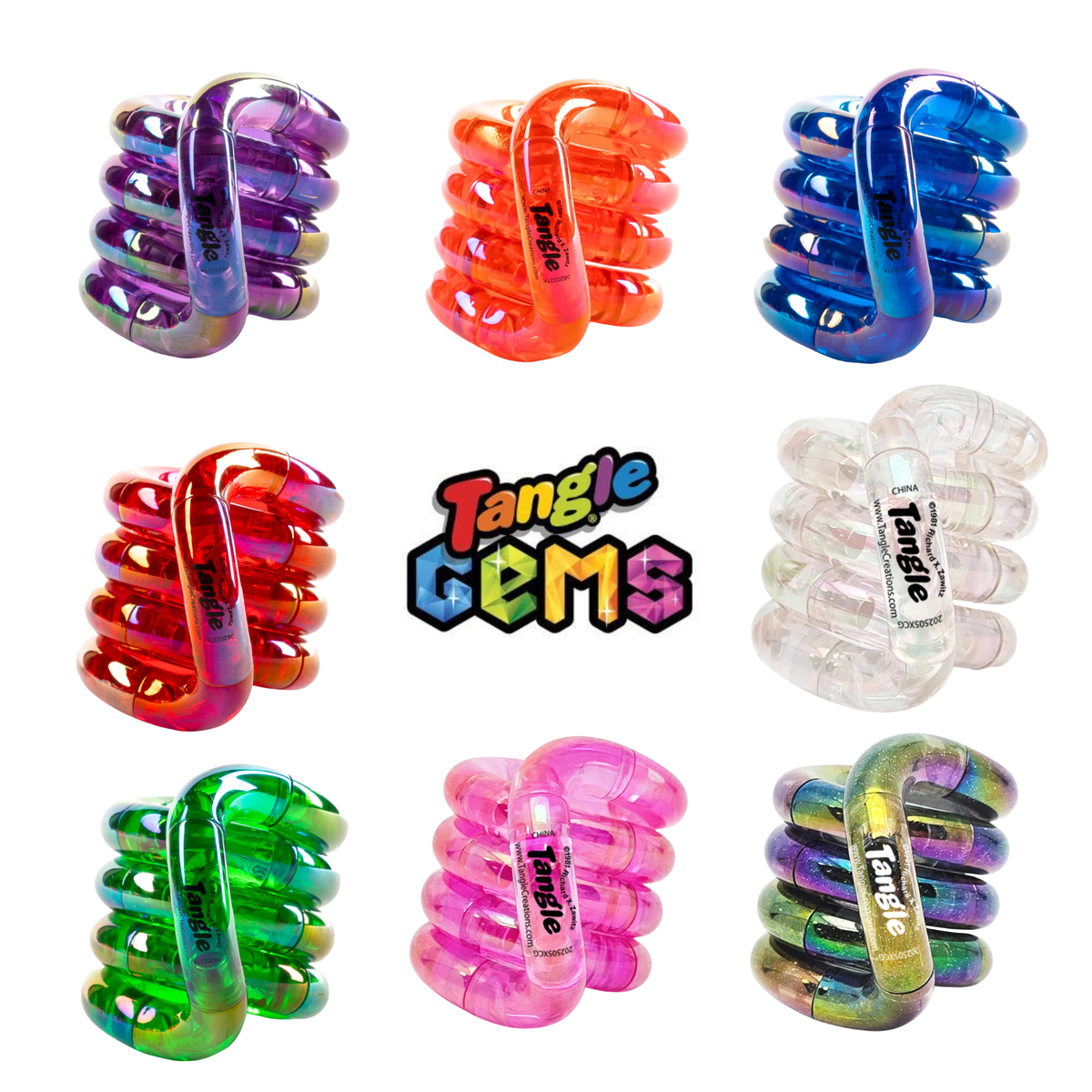 Tangle Junior Gems Fidgets