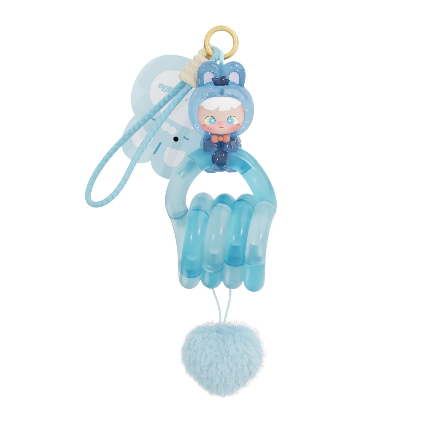 Tangle x Hidden Wooo Cimmy Lovely Bunny blue