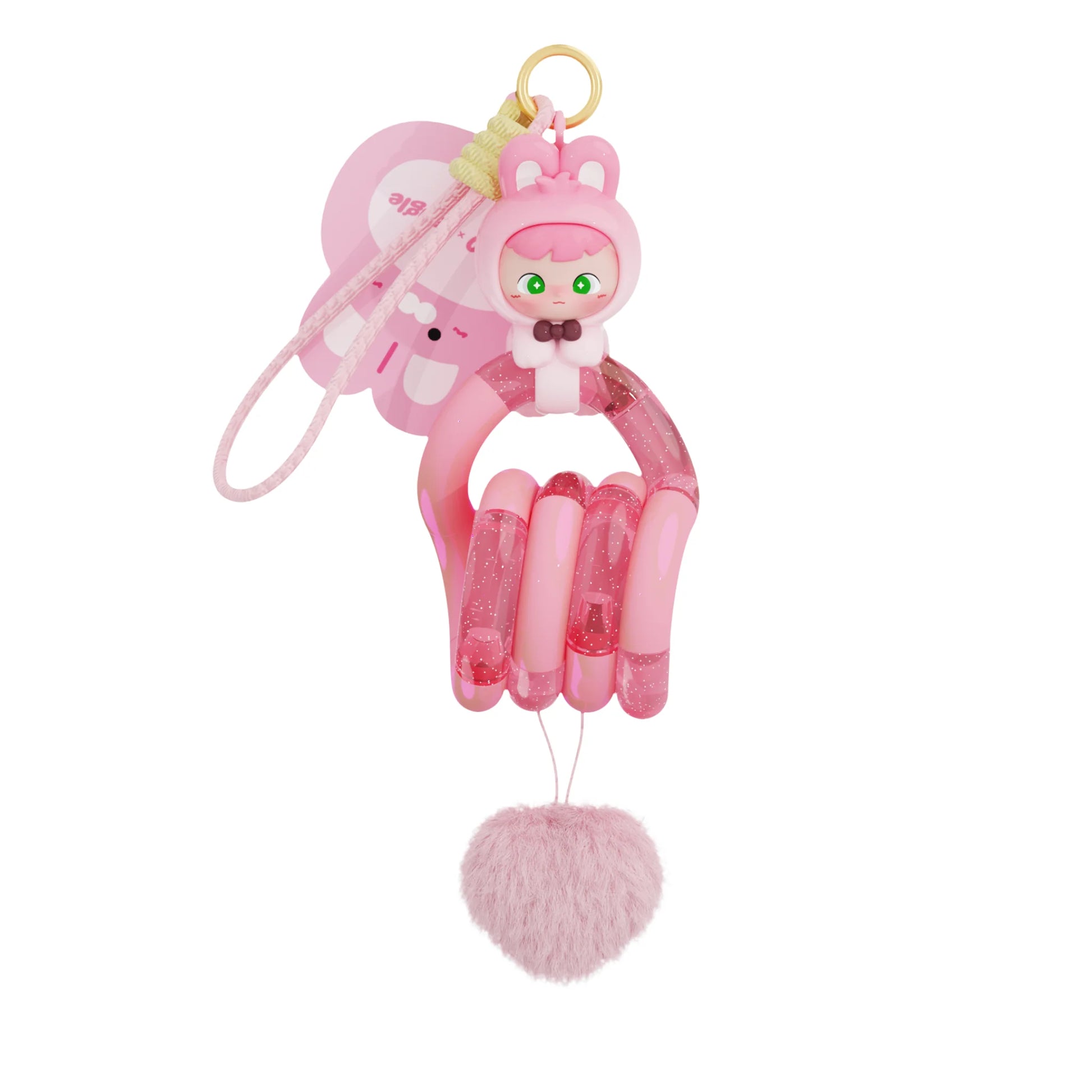 Tangle x Hidden Wooo Cimmy Lovely Bunny pink