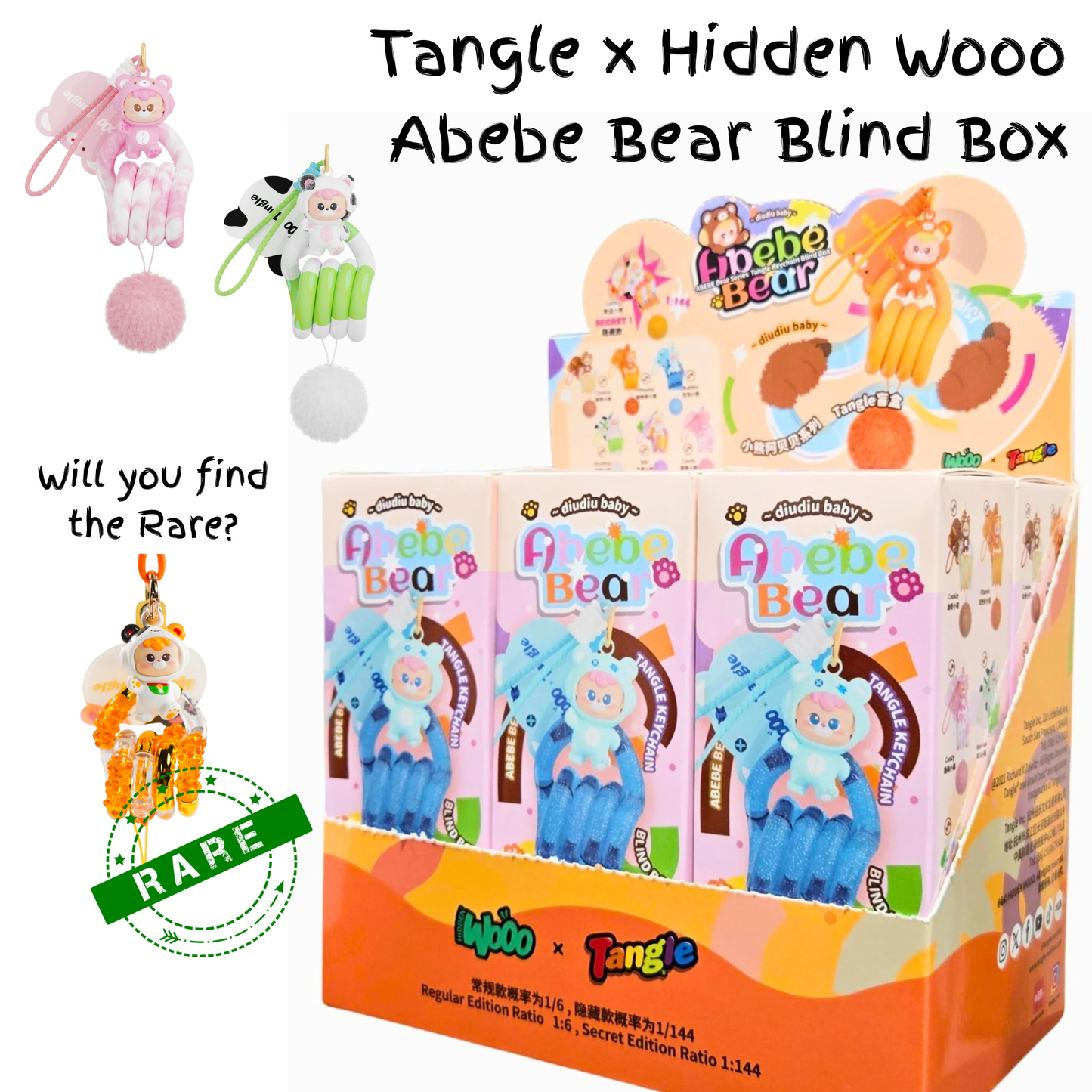 Tangle x Hidden Wooo Abebe Bear Main Image