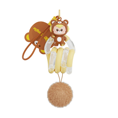 Tangle x Hidden Wooo Abebe Bear brown