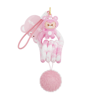 Tangle x Hidden Wooo Abebe Bear pink