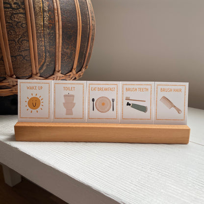 Creative Sprout 72 routine cards with display stand sample
