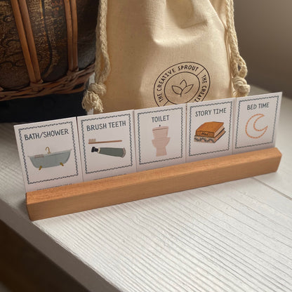 Creative Sprout 72 routine cards with display stand 