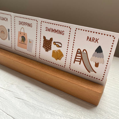 Creative Sprout 72 routine cards with display stand close