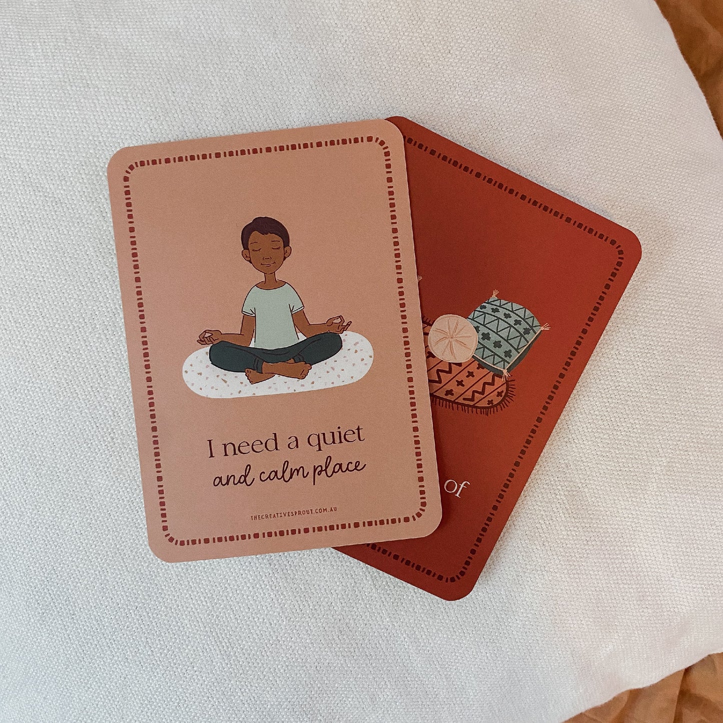 Creative Sprout Communication Cards calm