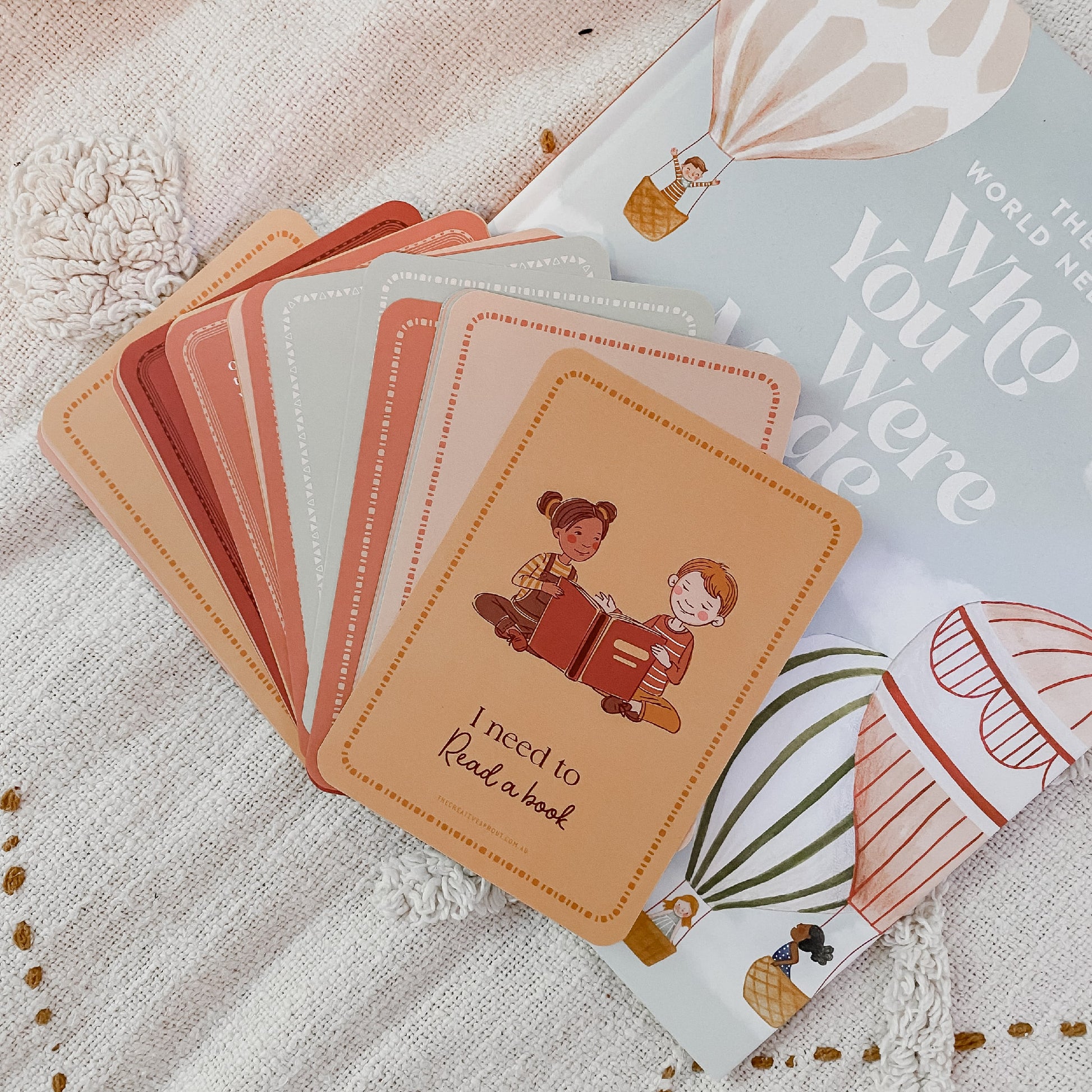 Creative Sprout Communication Cards read
