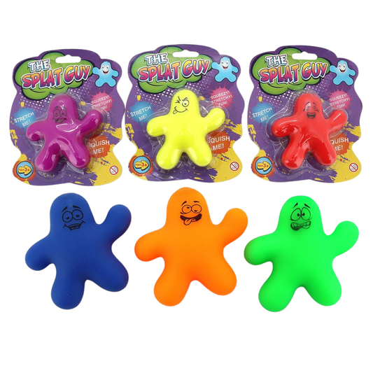 The Splat Guy Squishy colours